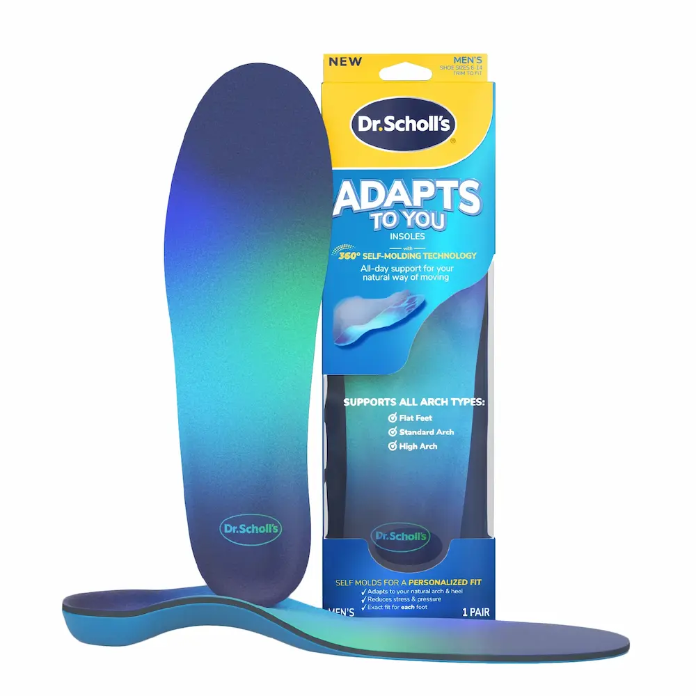 Dr. Scholl's爽健 自適應鞋墊(男)